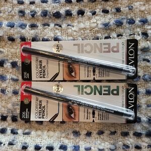 Revlon Colorstay Eyeliner Pencil Lot of 2 in Jade Green and Sapphire Blue